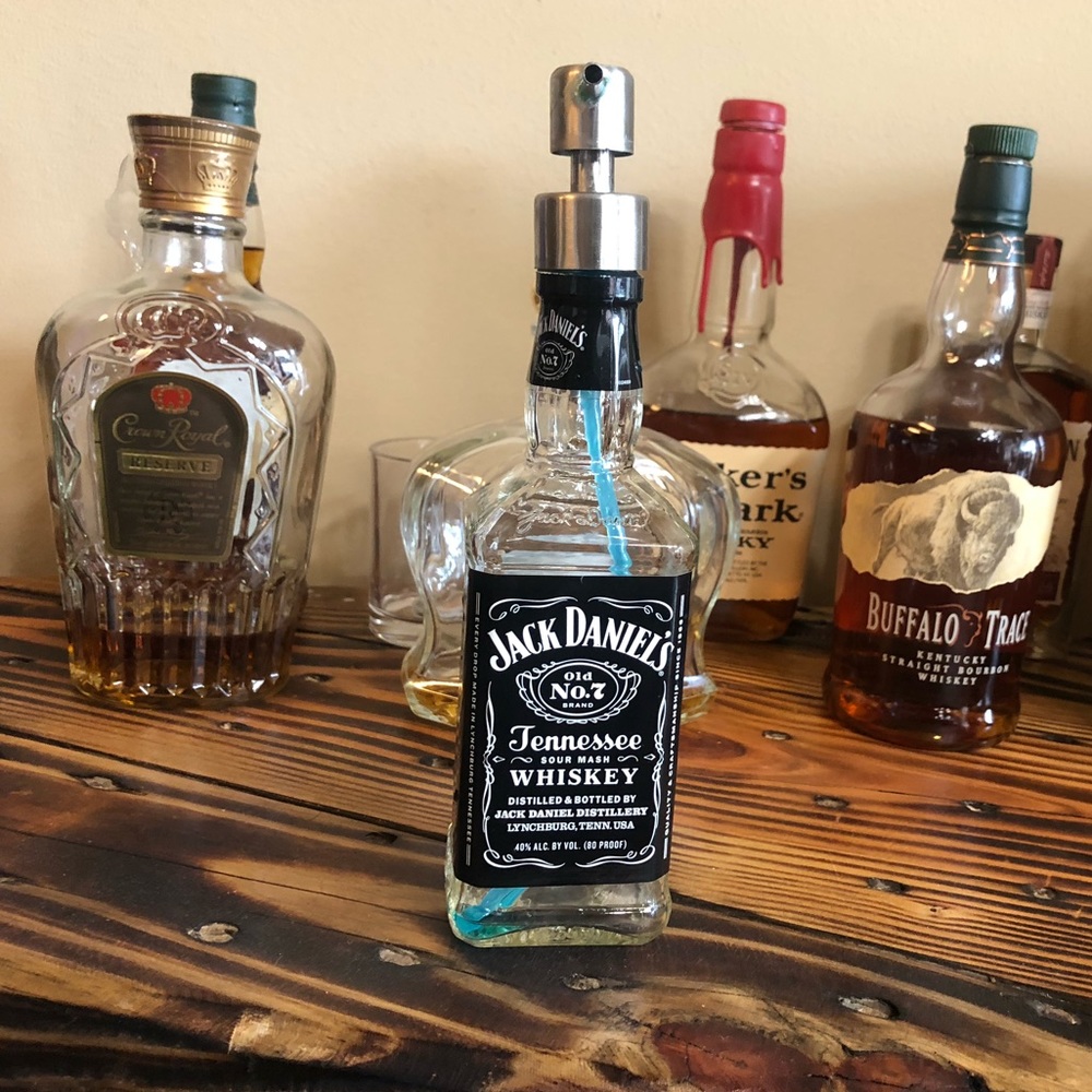 Jack Daniels soap dispenser